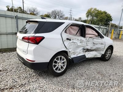 Trzecie zdjęcie samochodu z tyłu: 2023 CHEVROLET EQUINOX LT VIN:3GNAXUEG3PS168898 - miniatura