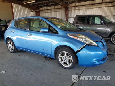 Czwarte zdjęcie samochodu z boku: 2012 NISSAN LEAF SV VIN:JN1AZ0CP5CT024075 - miniatura