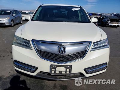 Piąte zdjęcie samochodu w środku: 2014 ACURA MDX TECHNOLOGY VIN:5FRYD4H45EB023853 - miniatura