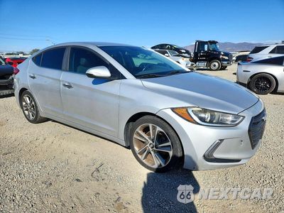 Czwarte zdjęcie samochodu z boku: 2017 HYUNDAI ELANTRA LIMITED VIN:5NPD84LF9HH062674 - miniatura