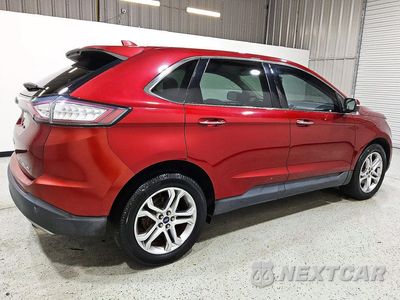 Trzecie zdjęcie samochodu z tyłu: 2016 FORD EDGE TITANIUM VIN:2FMPK3K81GBC23519 - miniatura
