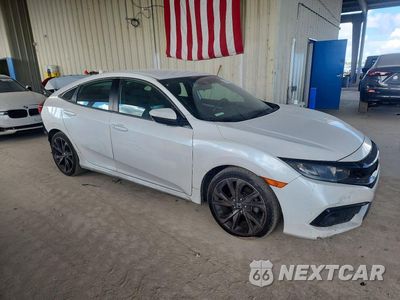 Czwarte zdjęcie samochodu z boku: 2021 HONDA CIVIC SPORT VIN:2HGFC2F88MH531363 - miniatura