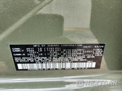 Zdjęcie 13 z 13 samochodu: 2026 SUBARU CROSSTREK WILDERNESS VIN:4S4GUHU6XT3754621 - miniatura