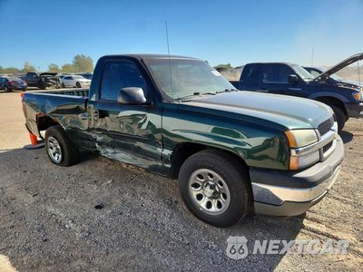 Czwarte zdjęcie samochodu z boku: 2005 CHEVROLET SILVERADO C1500 VIN:1GCEC14X75Z219874 - miniatura