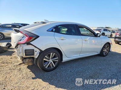 Trzecie zdjęcie samochodu z tyłu: 2020 HONDA CIVIC LX VIN:SHHFK7H31LU406692 - miniatura