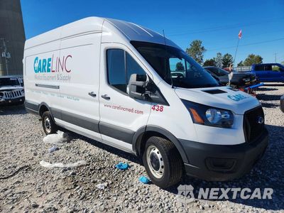 Czwarte zdjęcie samochodu z boku: 2023 FORD TRANSIT T-350 VIN:1FTBW3X85PKA47818 - miniatura