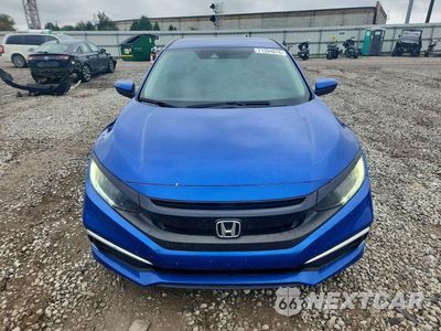 Piąte zdjęcie samochodu w środku: 2019 HONDA CIVIC LX VIN:2HGFC2F68KH556968 - miniatura