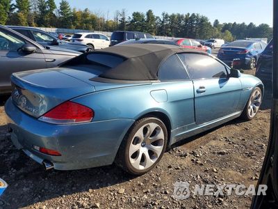 Trzecie zdjęcie samochodu z tyłu: 2005 BMW 645 CI AUTOMATIC VIN:WBAEK73435B328061 - miniatura