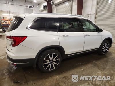 Trzecie zdjęcie samochodu z tyłu: 2022 HONDA PILOT ELITE VIN:5FNYF6H04NB037117 - miniatura