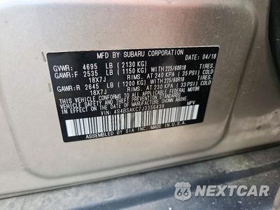 Zdjęcie 13 z 13 samochodu: 2018 SUBARU OUTBACK 2.5I LIMITED VIN:4S4BSAKC7J3356439 - miniatura
