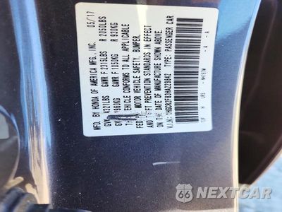 Zdjęcie 13 z 13 samochodu: 2017 HONDA ACCORD EXL VIN:1HGCR2F83HA229842 - miniatura