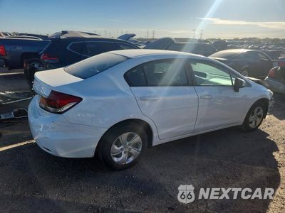 Trzecie zdjęcie samochodu z tyłu: 2015 HONDA CIVIC LX VIN:19XFB2F51FE121896 - miniatura
