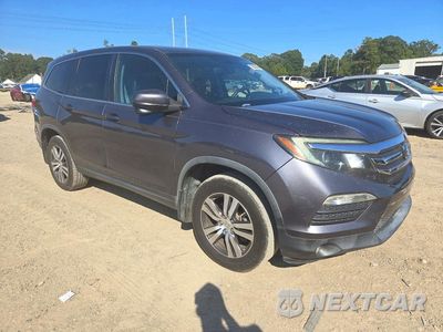 Czwarte zdjęcie samochodu z boku: 2017 HONDA PILOT EXLN VIN:5FNYF5H77HB034336 - miniatura