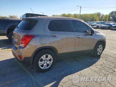 Trzecie zdjęcie samochodu z tyłu: 2018 CHEVROLET TRAX LS VIN:3GNCJKSB8JL376722 - miniatura