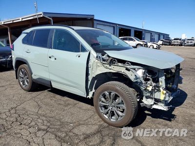 Czwarte zdjęcie samochodu z boku: 2022 TOYOTA RAV4 XLE PREMIUM VIN:4T3B6RFV1NU070687 - miniatura