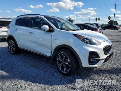 Czwarte zdjęcie samochodu z boku: 2022 KIA SPORTAGE SX VIN:KNDPRCA60N7990803 - miniatura