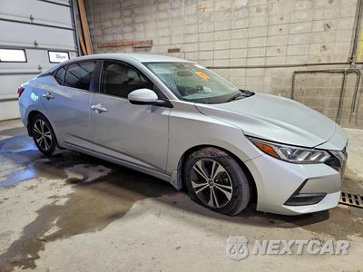 Czwarte zdjęcie samochodu z boku: 2022 NISSAN SENTRA SV VIN:3N1AB8CV5NY205687 - miniatura
