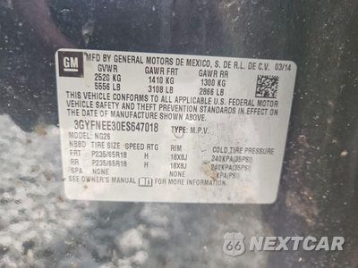 Zdjęcie 13 z 13 samochodu: 2014 CADILLAC SRX LUXURY COLLECTION VIN:3GYFNEE30ES647018 - miniatura