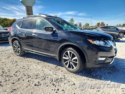 Czwarte zdjęcie samochodu z boku: 2019 NISSAN ROGUE SL VIN:5N1AT2MV3KC801788 - miniatura