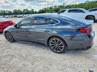 Drugie zdjęcie samochodu z przodu: 2021 HYUNDAI SONATA LIMITED VIN:5NPEH4J22MH072557 - miniatura