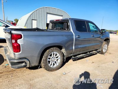 Trzecie zdjęcie samochodu z tyłu: 2023 CHEVROLET SILVERADO K1500 LT VIN:3GCUDDEDXPG364280 - miniatura