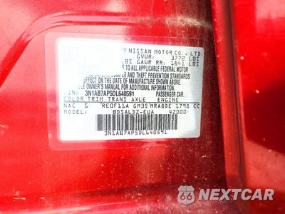 Zdjęcie 12 z 12 samochodu: 2013 NISSAN SENTRA S VIN:3N1AB7AP5DL640591 - miniatura
