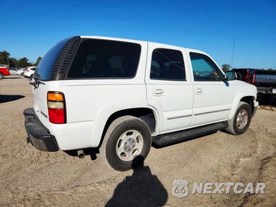 Trzecie zdjęcie samochodu z tyłu: 2004 CHEVROLET TAHOE C1500 VIN:1GNEC13Z14R121545 - miniatura