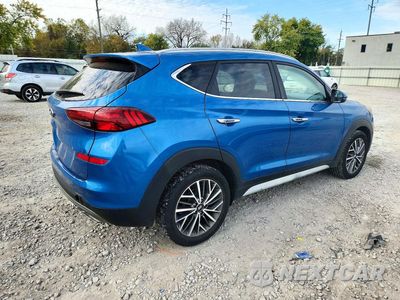Trzecie zdjęcie samochodu z tyłu: 2020 HYUNDAI TUCSON LIMITED VIN:KM8J33AL4LU125047 - miniatura