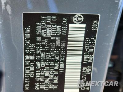 Zdjęcie 12 z 12 samochodu: 2026 TOYOTA CAMRY XLE VIN:4T1DBADKXTU557861 - miniatura