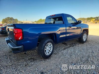 Trzecie zdjęcie samochodu z tyłu: 2018 CHEVROLET SILVERADO C1500 VIN:1GCNCNEH4JZ130675 - miniatura