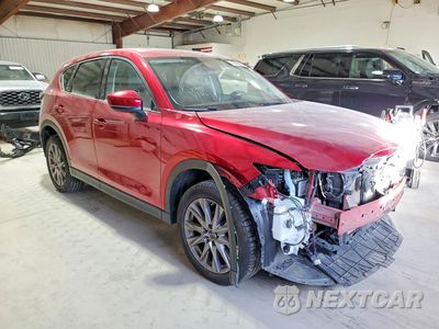 Czwarte zdjęcie samochodu z boku: 2019 MAZDA CX-5 GRAND TOURING VIN:JM3KFBDM6K0662286 - miniatura