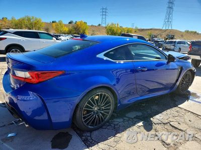 Trzecie zdjęcie samochodu z tyłu: 2016 LEXUS RC F BASE VIN:JTHHP5BC2G5004792 - miniatura