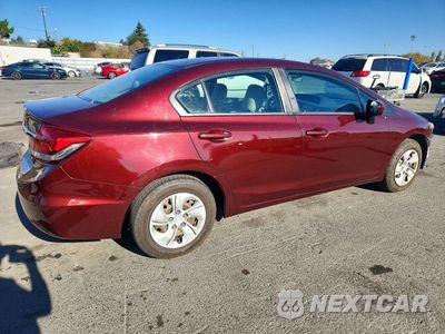 Trzecie zdjęcie samochodu z tyłu: 2015 HONDA CIVIC LX VIN:19XFB2F59FE265339 - miniatura