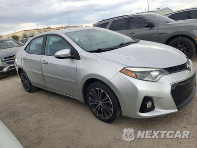 Czwarte zdjęcie samochodu z boku: 2015 TOYOTA COROLLA S PLUS VIN:5YFBURHE2FP202290 - miniatura