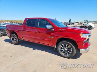 Czwarte zdjęcie samochodu z boku: 2024 CHEVROLET SILVERADO C1500 LT VIN:3GCPACED7RG108777 - miniatura