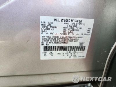 Zdjęcie 13 z 13 samochodu: 2019 FORD EDGE SEL VIN:2FMPK3J96KBC31926 - miniatura