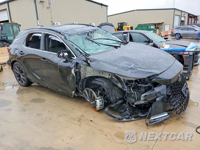 Czwarte zdjęcie samochodu z boku: 2026 LEXUS RX 350H F SPORT DESIGN VIN:2T2BBMCAXTC117475 - miniatura