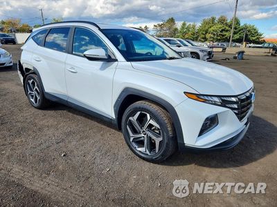 Czwarte zdjęcie samochodu z boku: 2022 HYUNDAI TUCSON SEL VIN:5NMJFCAE1NH097392 - miniatura