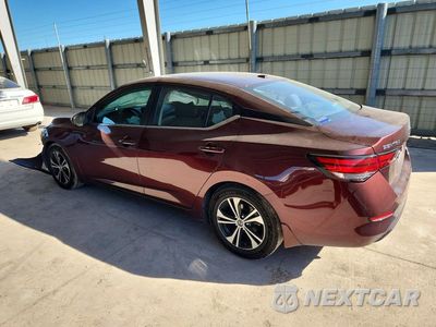 Drugie zdjęcie samochodu z przodu: 2021 NISSAN SENTRA SV VIN:3N1AB8CV7MY210629 - miniatura
