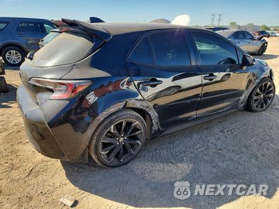Trzecie zdjęcie samochodu z tyłu: 2022 TOYOTA COROLLA HATCHBACK SE NIGHTSHADE EDITION VIN:JTND4MBE7N3176972 - miniatura