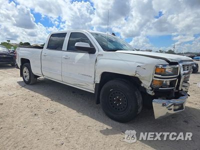 Czwarte zdjęcie samochodu z boku: 2015 CHEVROLET SILVERADO C1500 LT VIN:3GCPCREH1FG120936 - miniatura