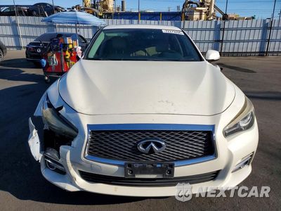 Piąte zdjęcie samochodu w środku: 2017 INFINITI Q50 2.0T PREMIUM VIN:JN1CV7AP6HM641180 - miniatura