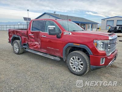 Czwarte zdjęcie samochodu z boku: 2022 GMC SIERRA K2500 DENALI VIN:1GT49REYXNF319937 - miniatura