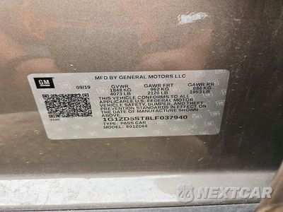 Zdjęcie 12 z 12 samochodu: 2020 CHEVROLET MALIBU LT VIN:1G1ZD5ST8LF037940 - miniatura