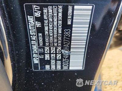 Zdjęcie 13 z 13 samochodu: 2017 MERCEDES-BENZ E 300 4MATIC VIN:WDDZF4KB0HA277383 - miniatura