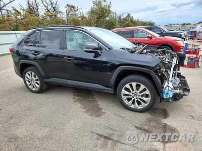 Czwarte zdjęcie samochodu z boku: 2021 TOYOTA RAV4 XLE PREMIUM VIN:2T3A1RFV3MW164496 - miniatura