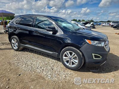 Czwarte zdjęcie samochodu z boku: 2017 FORD EDGE SEL VIN:2FMPK4J95HBC06756 - miniatura