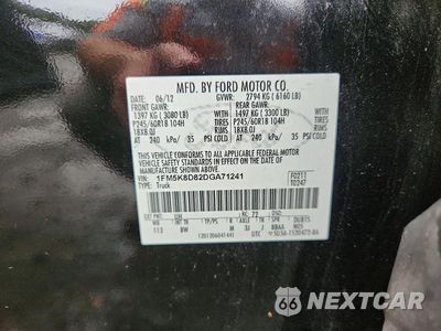 Zdjęcie 13 z 13 samochodu: 2013 FORD EXPLORER XLT VIN:1FM5K8D82DGA71241 - miniatura