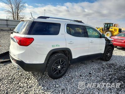 Trzecie zdjęcie samochodu z tyłu: 2019 GMC ACADIA SLT-1 VIN:1GKKNULS0KZ214889 - miniatura
