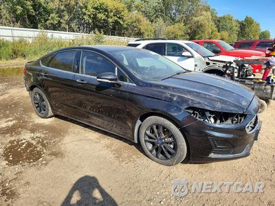 Czwarte zdjęcie samochodu z boku: 2020 FORD FUSION SEL VIN:3FA6P0MU7LR163371 - miniatura